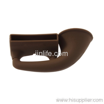 Brown Silicone Speaker For Ihpone5 